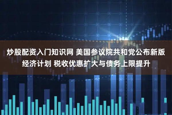 炒股配资入门知识网 美国参议院共和党公布新版经济计划 税收优惠扩大与债务上限提升
